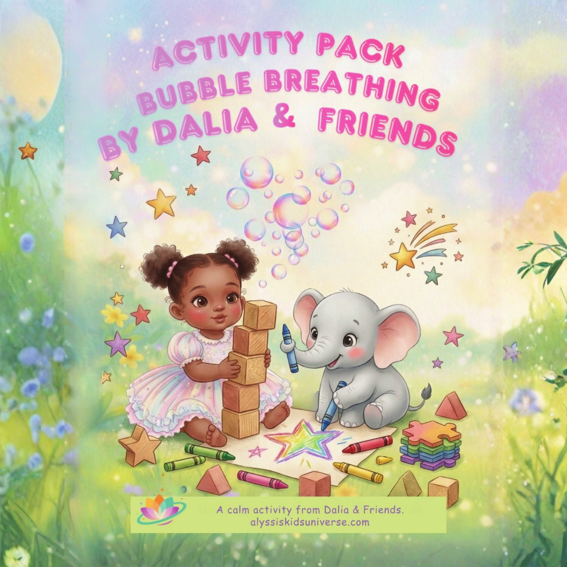 Bubble Breathing Activity Pack — English (Digital)