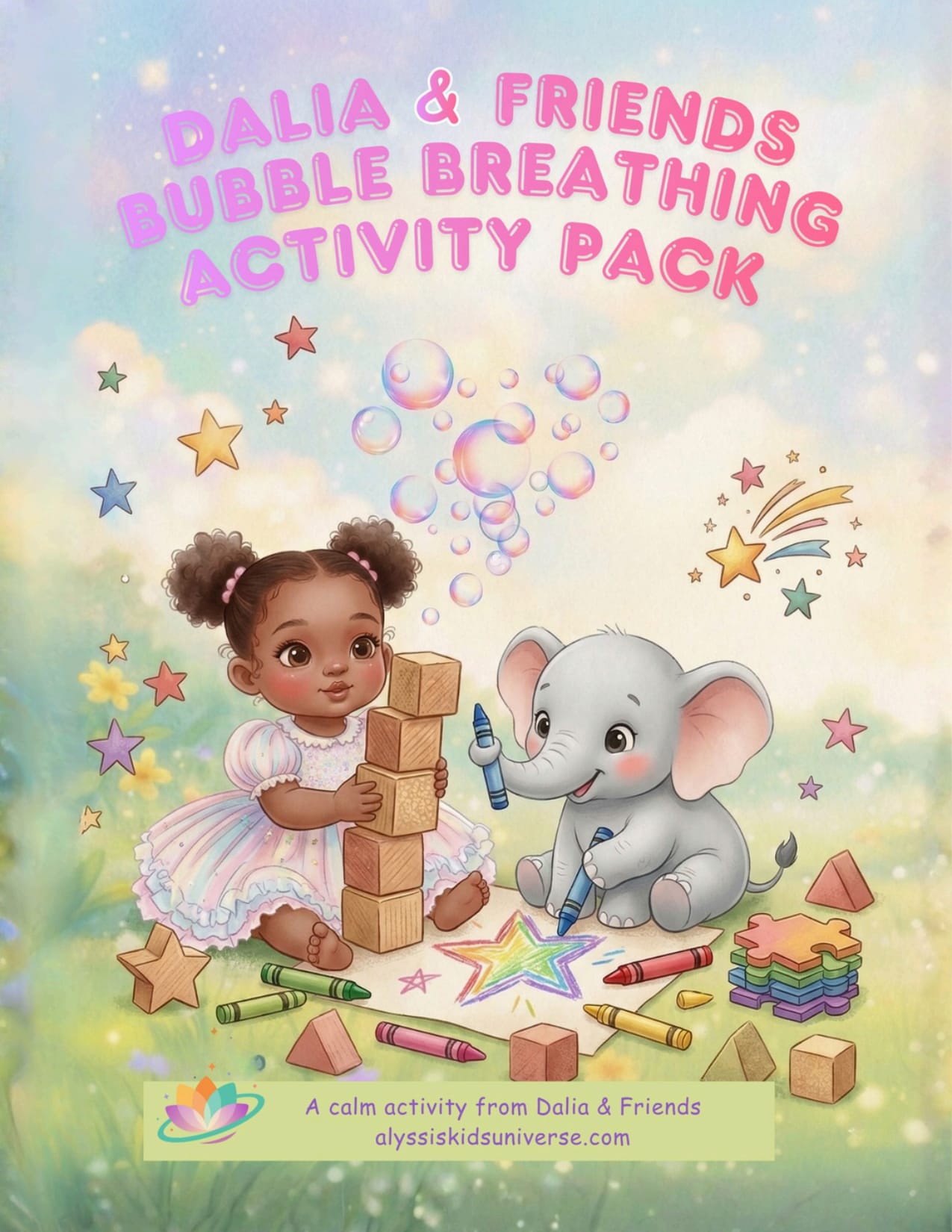 Bubble Breathing Activity Pack — English (Digital)