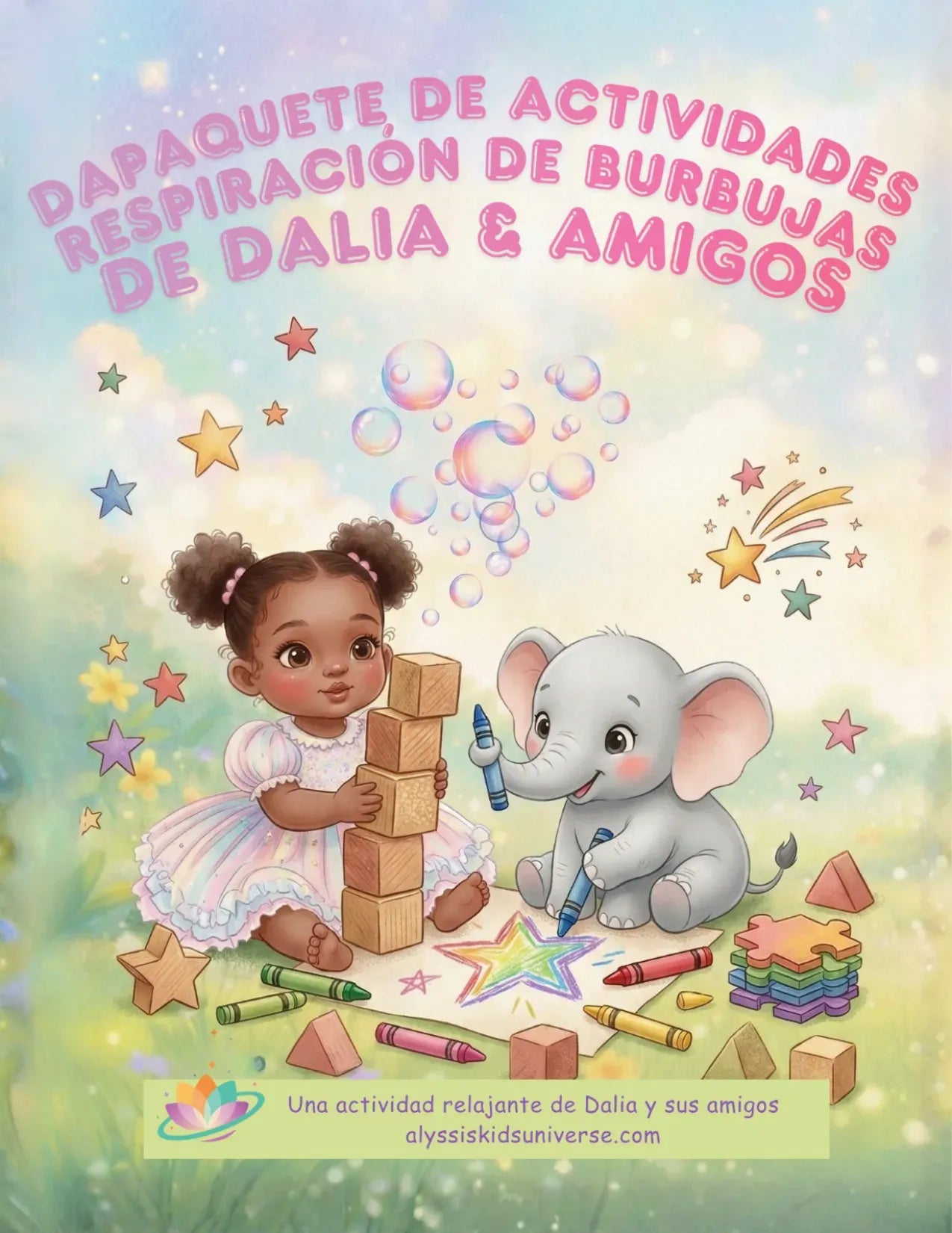 Bubble Breathing Activity Pack — Spanish (Digital)